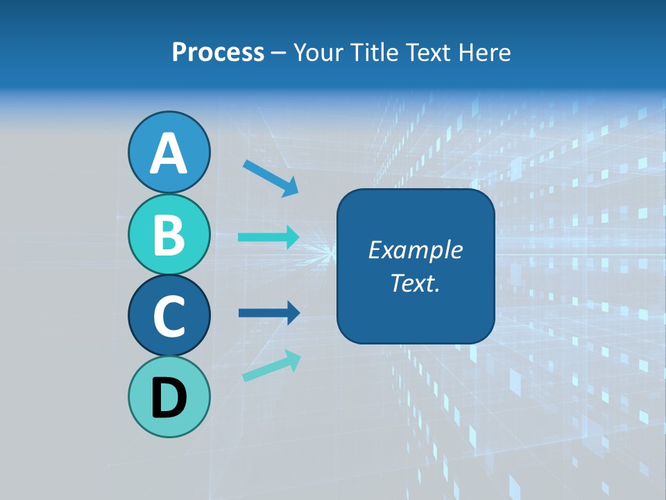 Bars Cells Modern PowerPoint Template