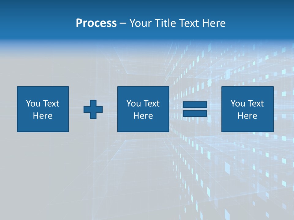 Bars Cells Modern PowerPoint Template