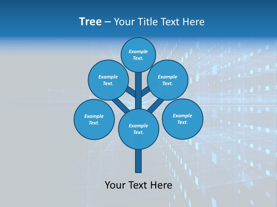 Bars Cells Modern PowerPoint Template