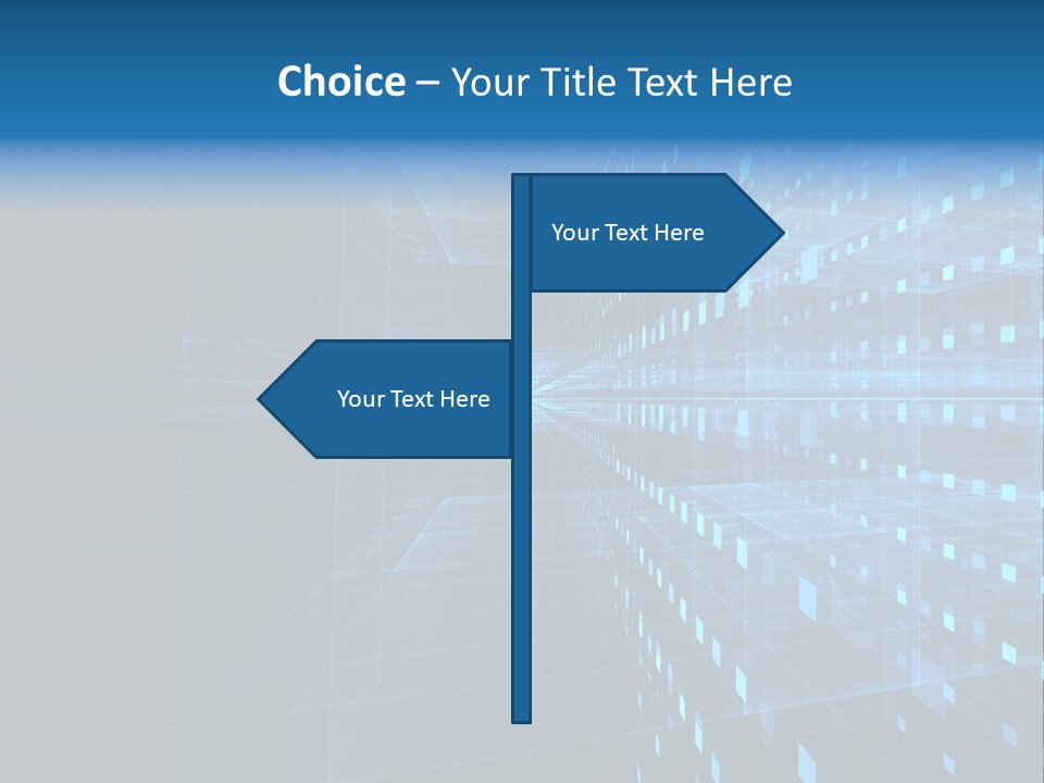 Bars Cells Modern PowerPoint Template