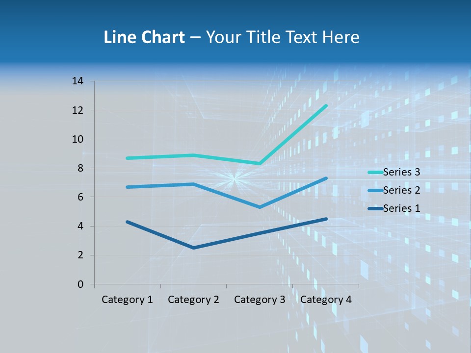 Bars Cells Modern PowerPoint Template