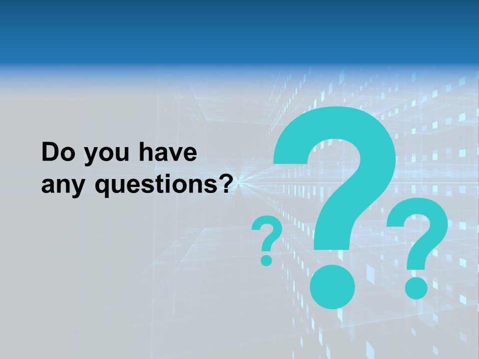 Bars Cells Modern PowerPoint Template