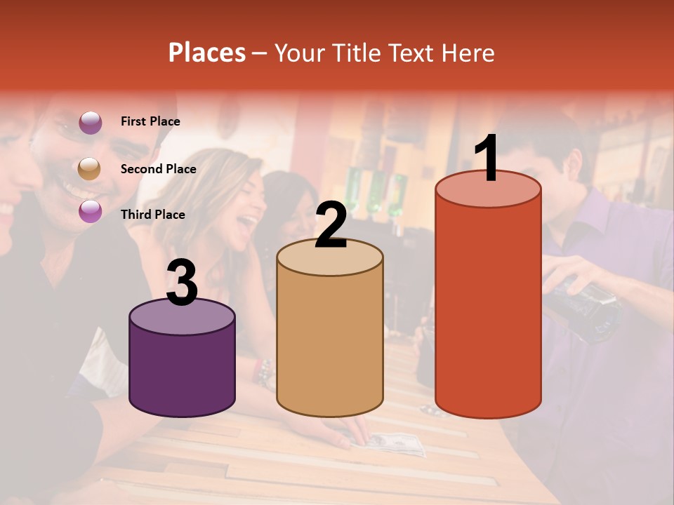 Drinks Casual Martini PowerPoint Template