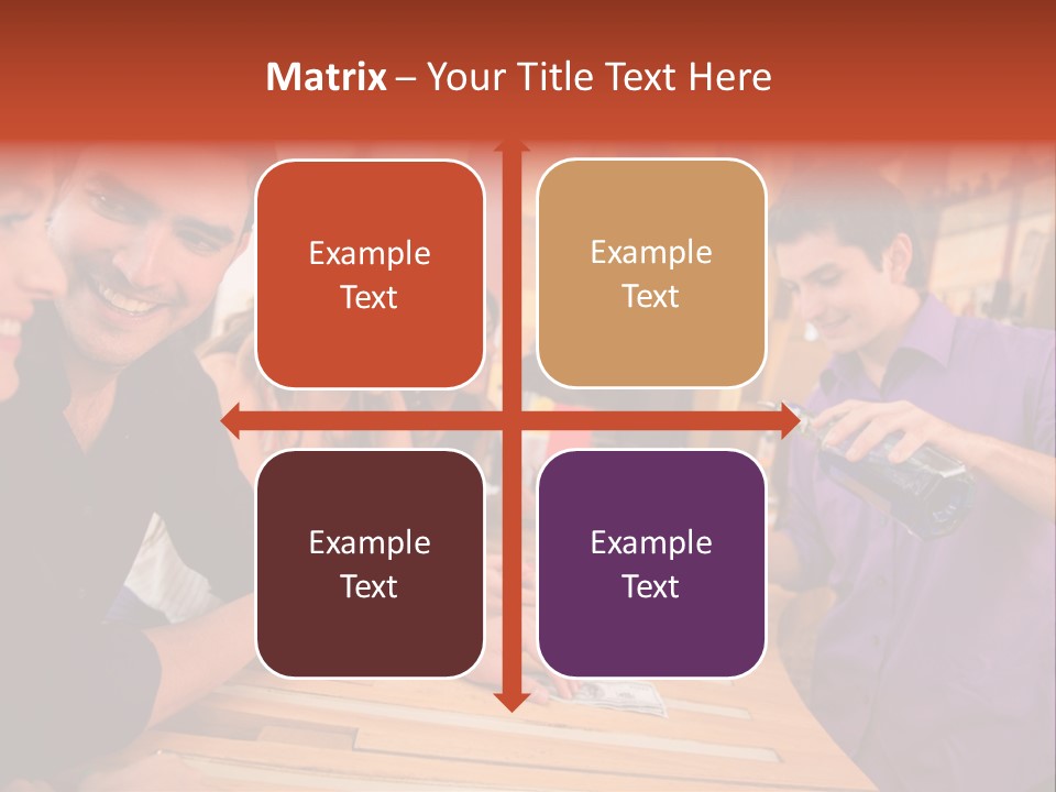 Drinks Casual Martini PowerPoint Template