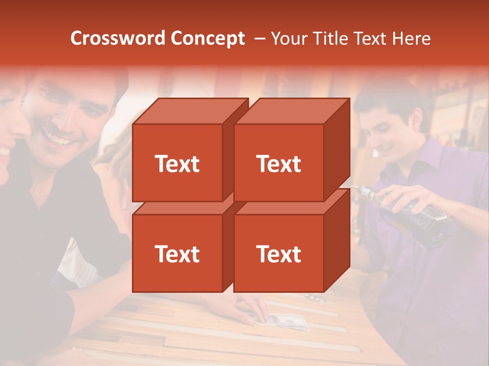 Drinks Casual Martini PowerPoint Template