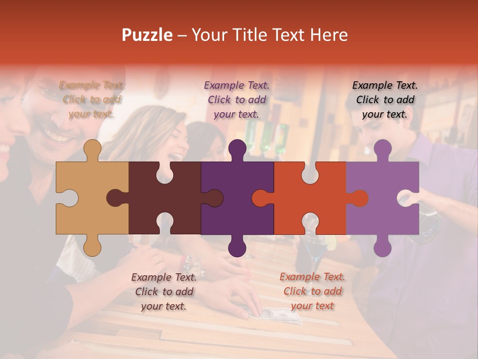 Drinks Casual Martini PowerPoint Template