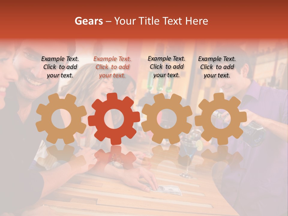 Drinks Casual Martini PowerPoint Template