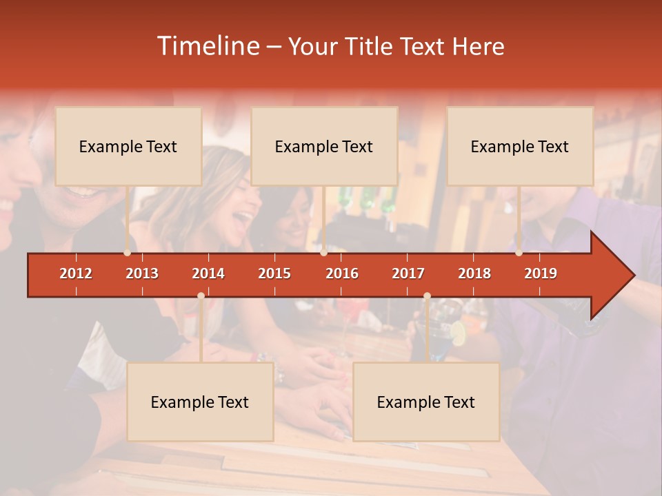 Drinks Casual Martini PowerPoint Template
