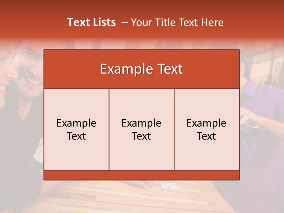 Drinks Casual Martini PowerPoint Template