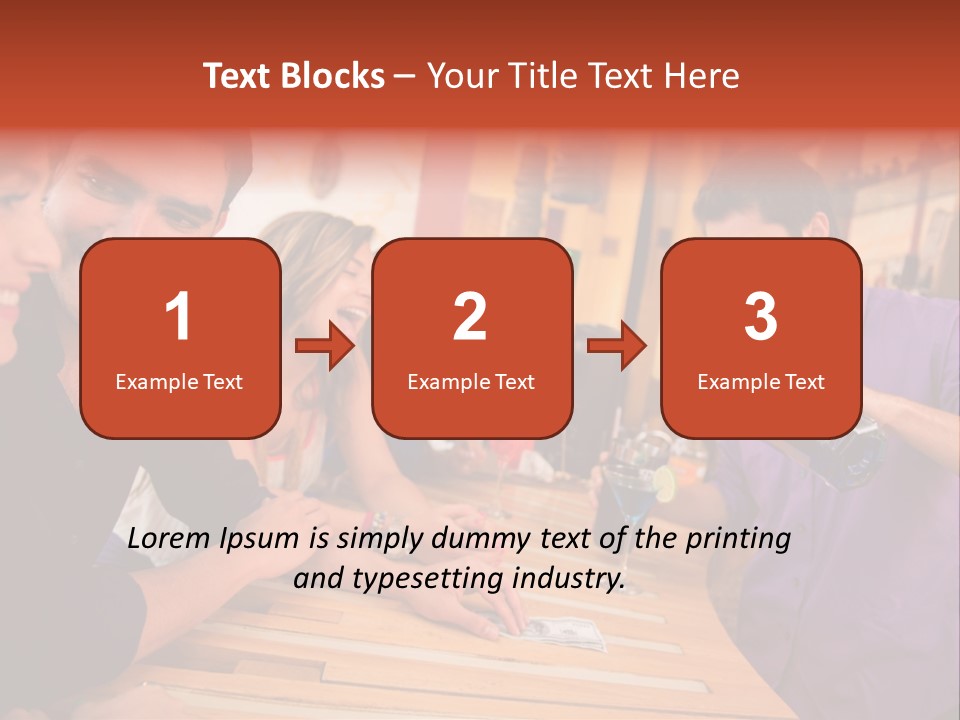 Drinks Casual Martini PowerPoint Template