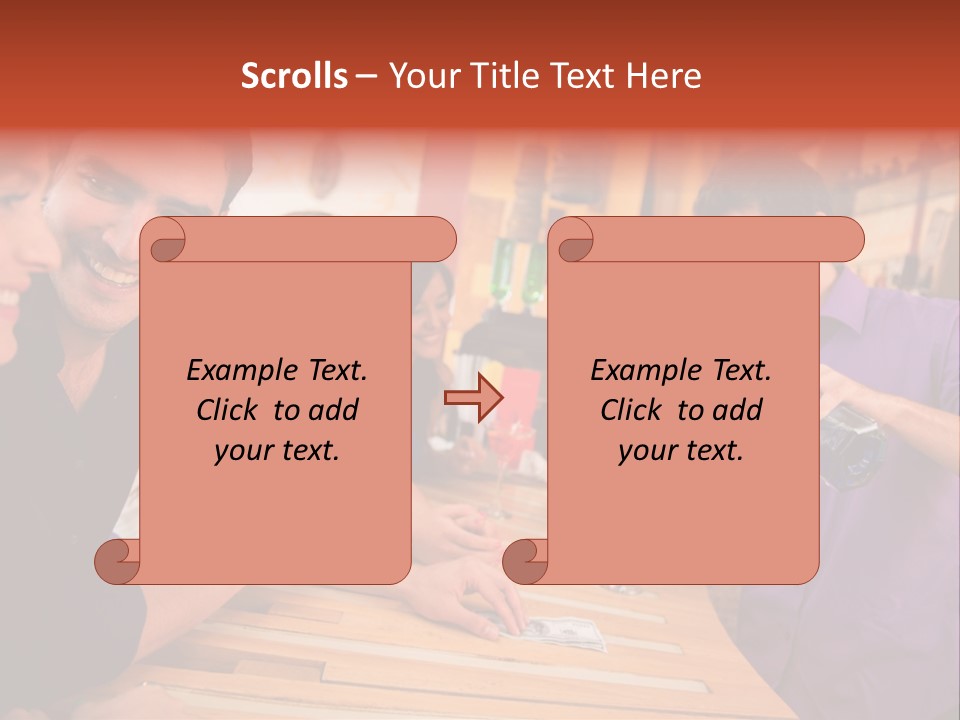 Drinks Casual Martini PowerPoint Template