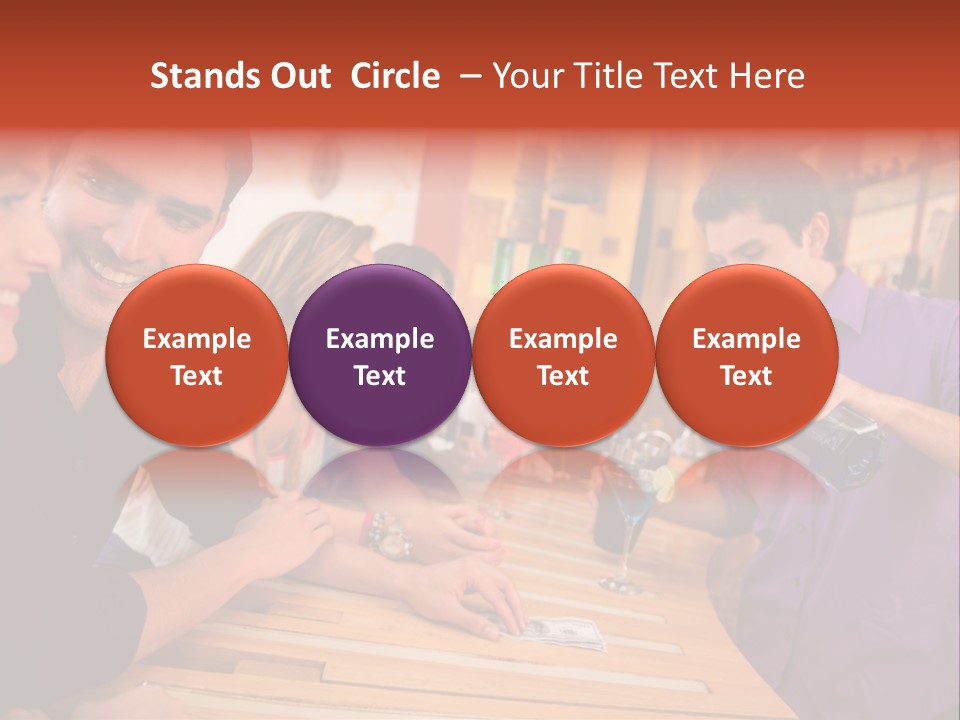 Drinks Casual Martini PowerPoint Template