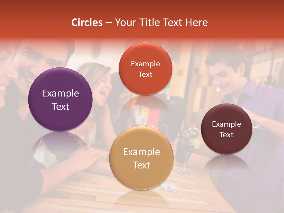 Drinks Casual Martini PowerPoint Template