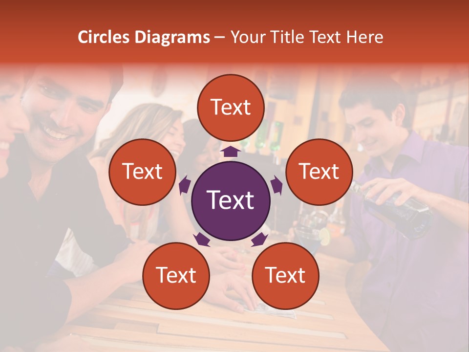 Drinks Casual Martini PowerPoint Template