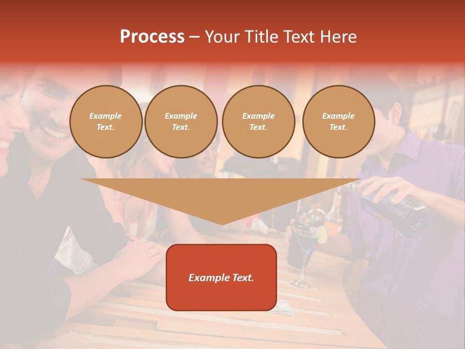 Drinks Casual Martini PowerPoint Template