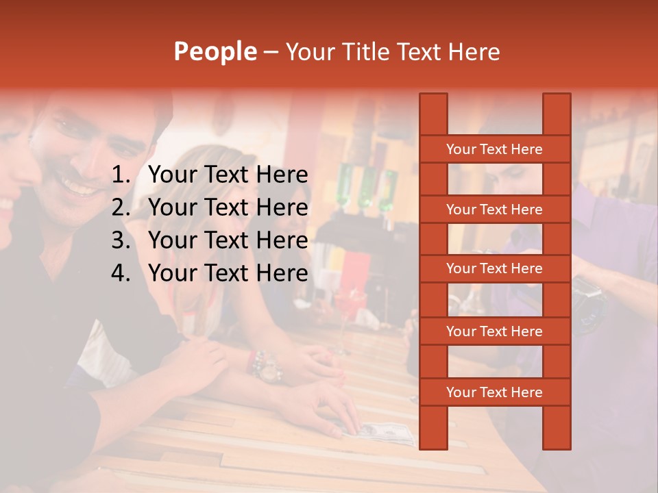 Drinks Casual Martini PowerPoint Template