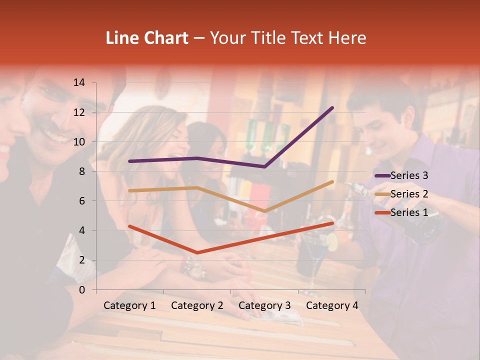 Drinks Casual Martini PowerPoint Template