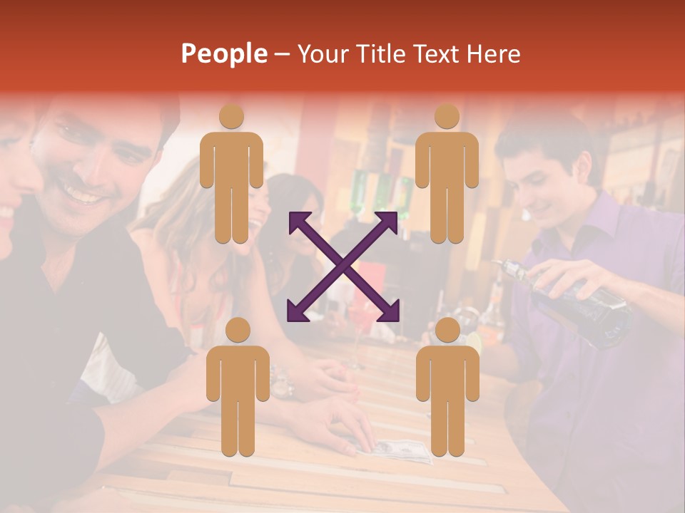 Drinks Casual Martini PowerPoint Template