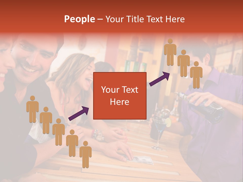 Drinks Casual Martini PowerPoint Template