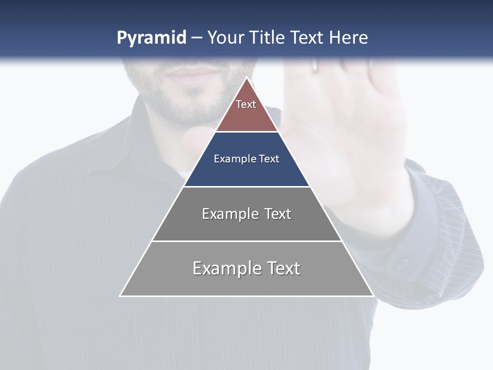 White Elegant Portrait PowerPoint Template