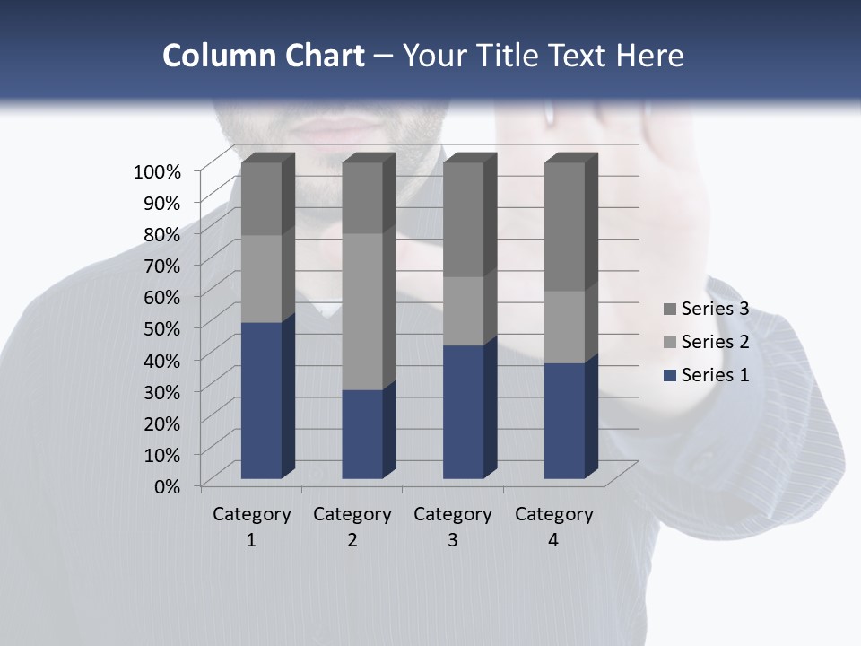 White Elegant Portrait PowerPoint Template