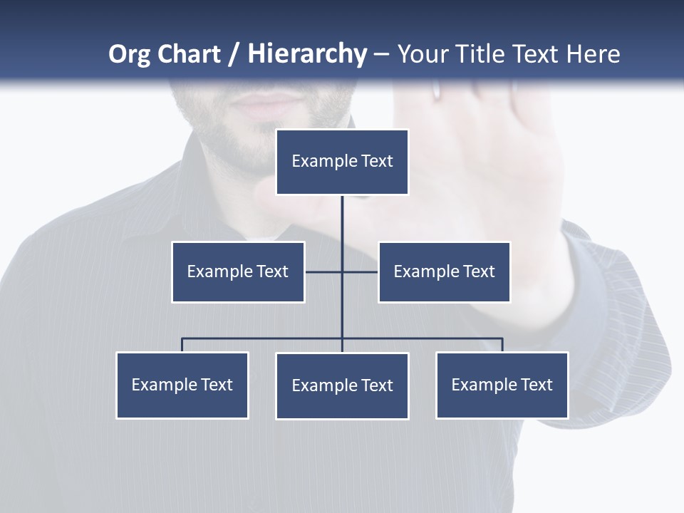 White Elegant Portrait PowerPoint Template