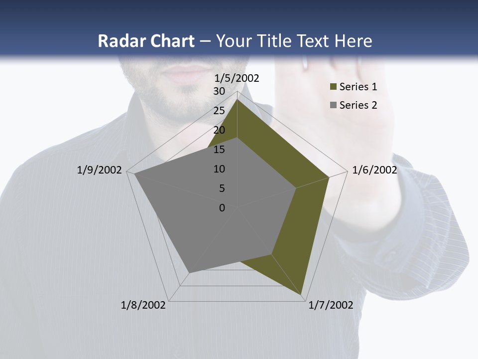 White Elegant Portrait PowerPoint Template