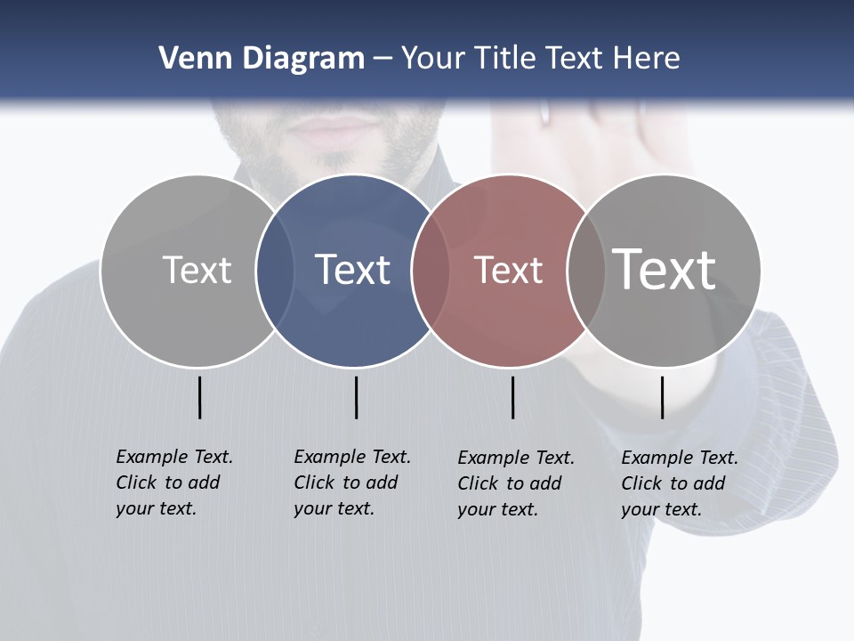 White Elegant Portrait PowerPoint Template