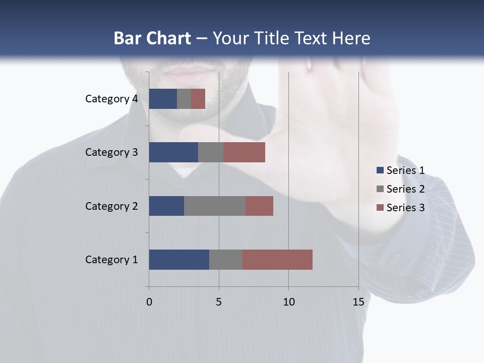 White Elegant Portrait PowerPoint Template