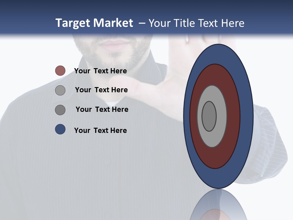 White Elegant Portrait PowerPoint Template