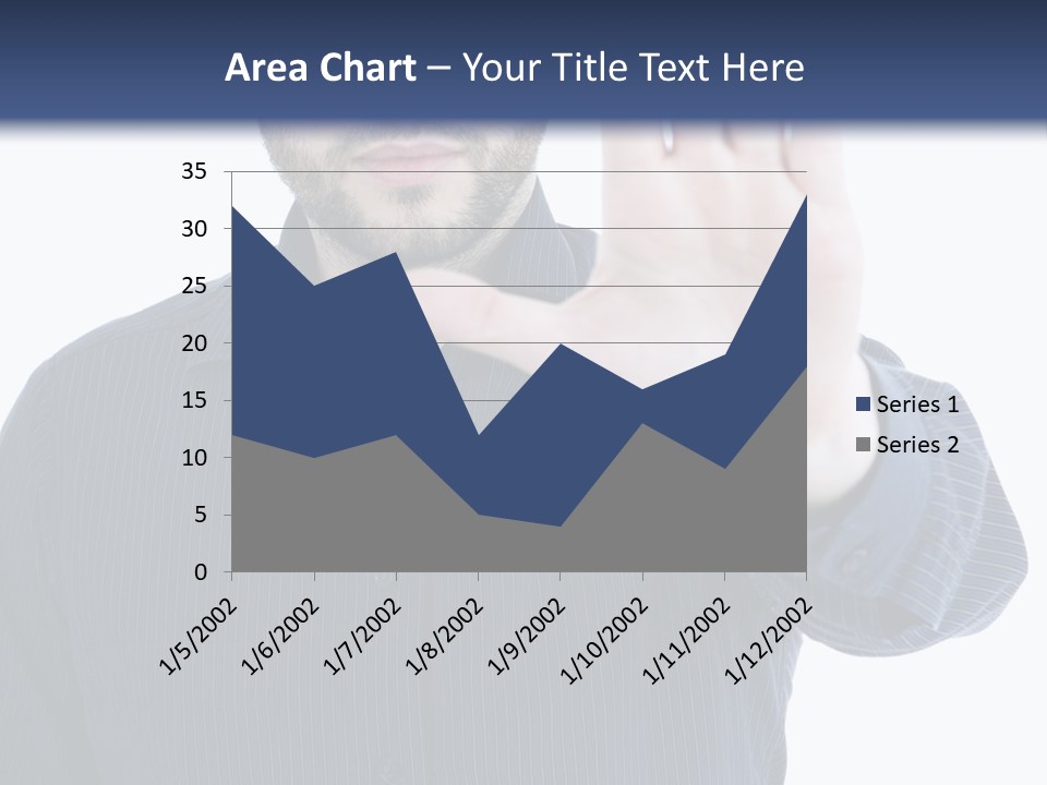 White Elegant Portrait PowerPoint Template