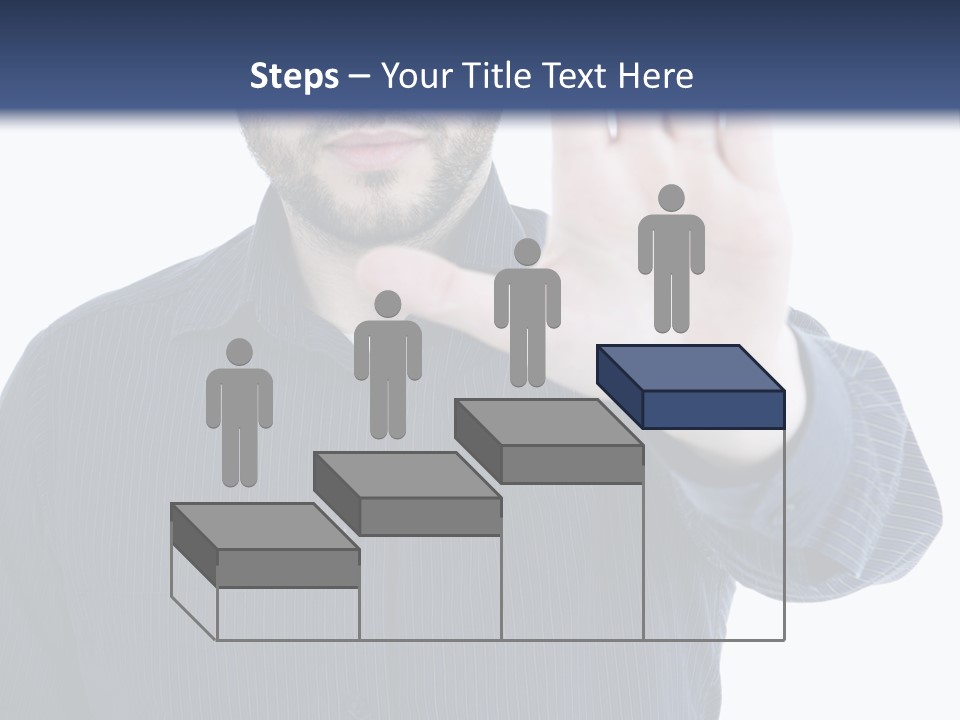 White Elegant Portrait PowerPoint Template