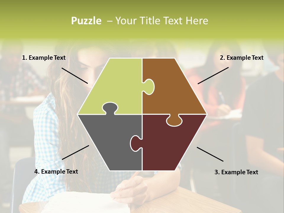 Boy Black Occupation PowerPoint Template