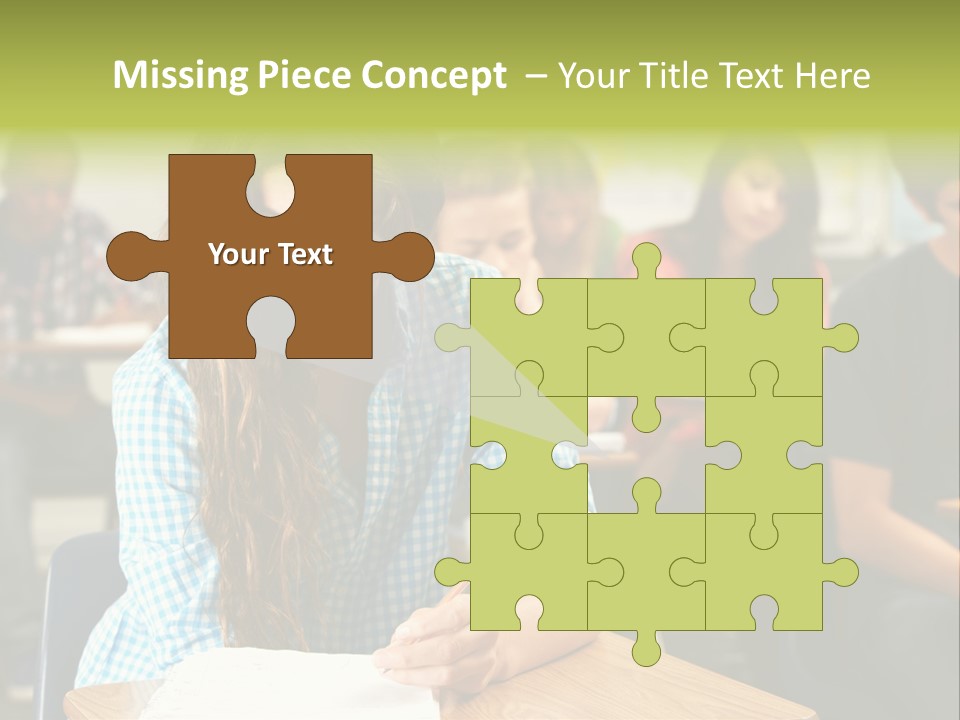 Boy Black Occupation PowerPoint Template