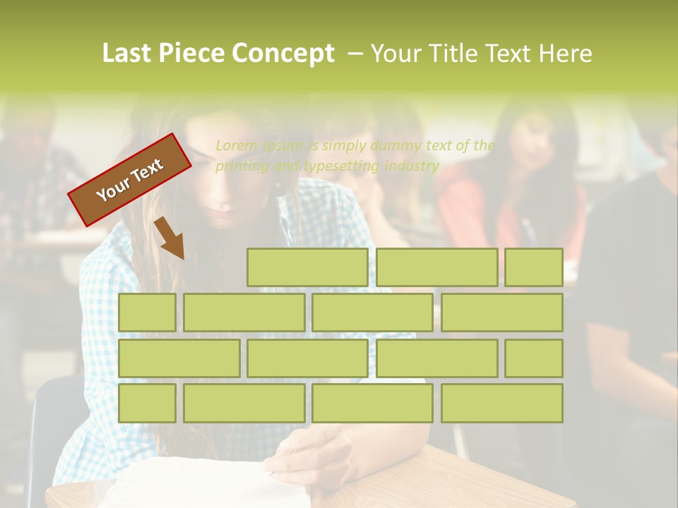 Boy Black Occupation PowerPoint Template