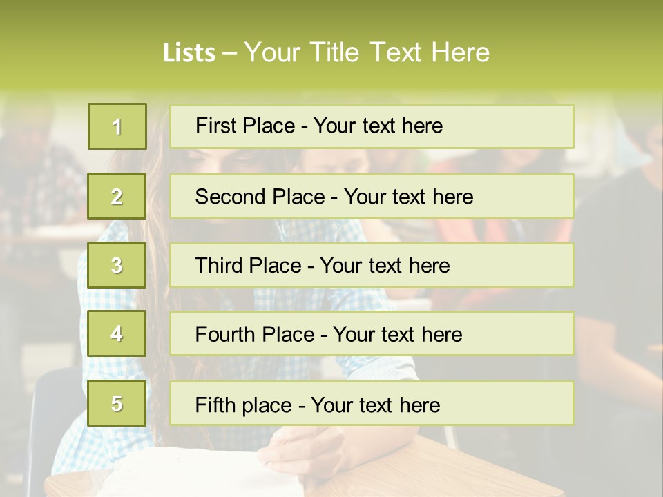 Boy Black Occupation PowerPoint Template