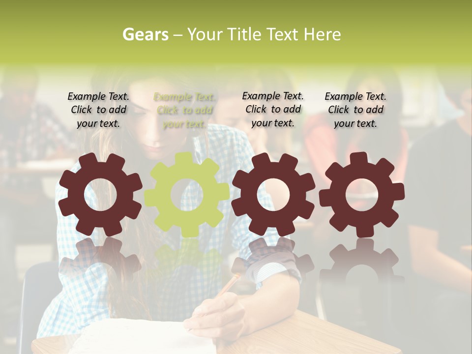 Boy Black Occupation PowerPoint Template