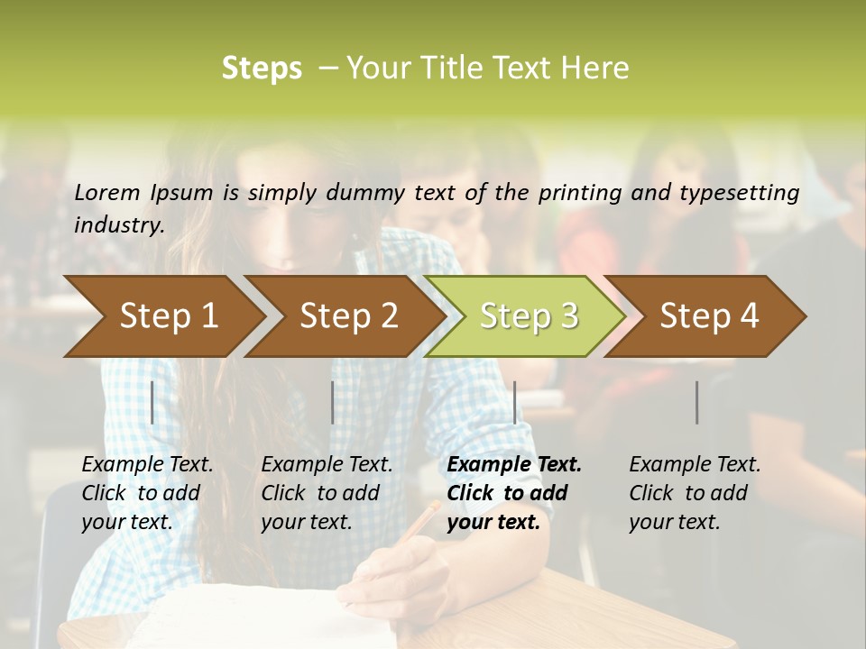 Boy Black Occupation PowerPoint Template