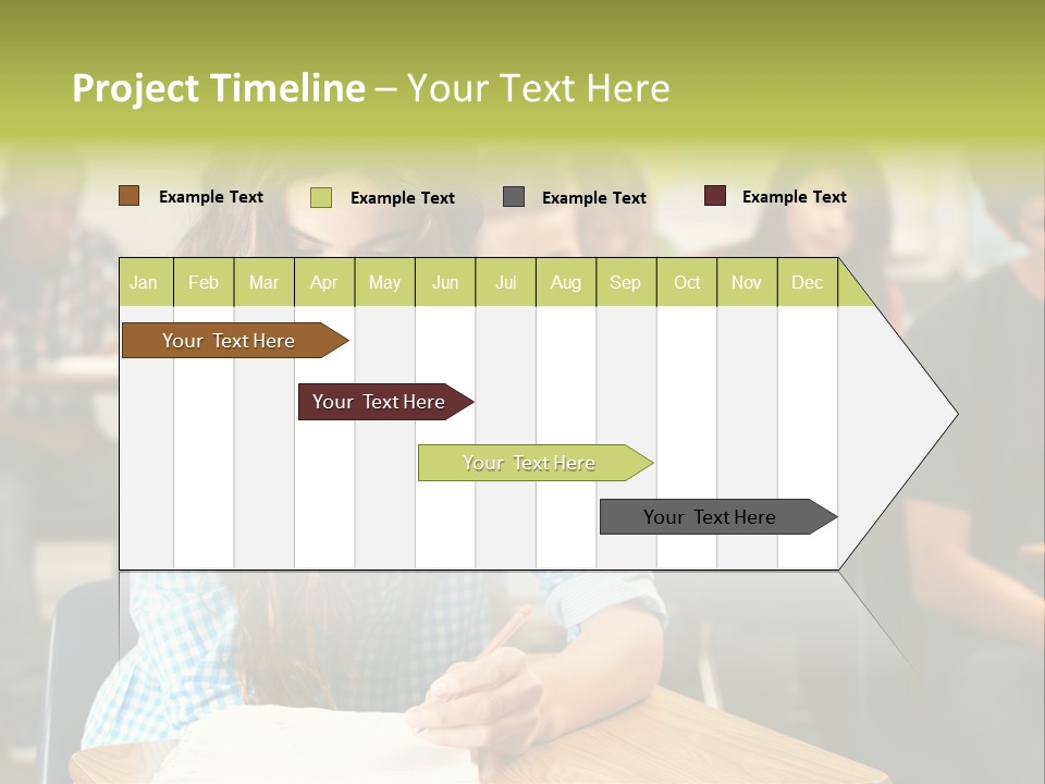 Boy Black Occupation PowerPoint Template