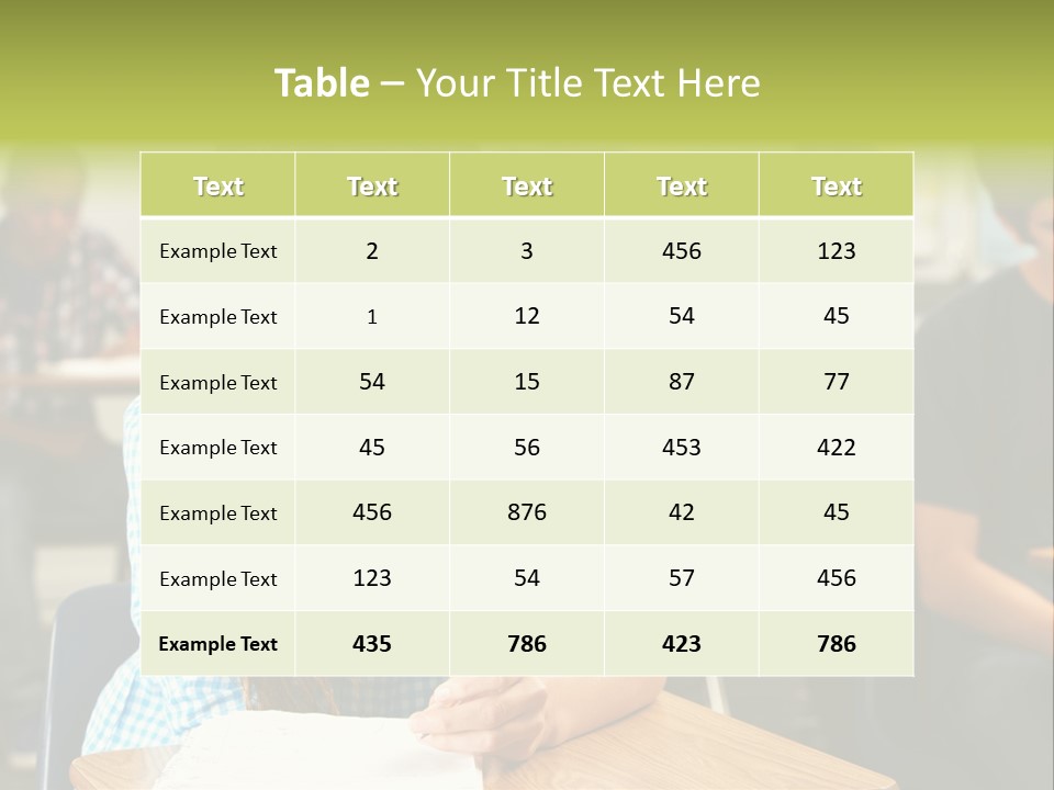 Boy Black Occupation PowerPoint Template