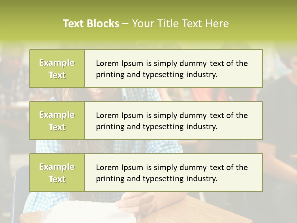 Boy Black Occupation PowerPoint Template