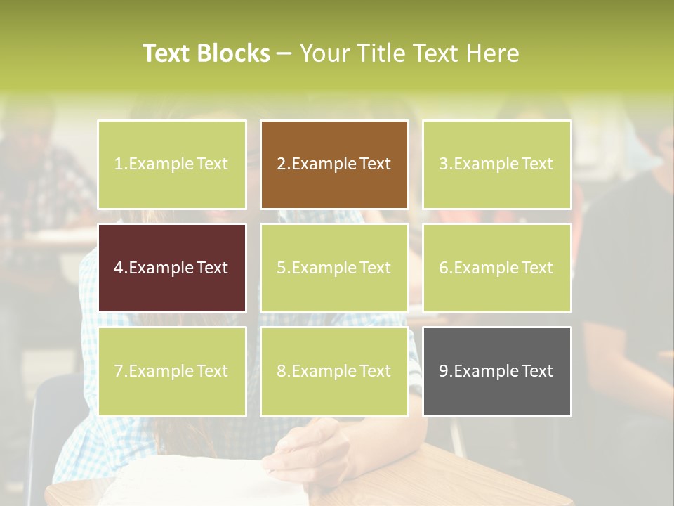 Boy Black Occupation PowerPoint Template