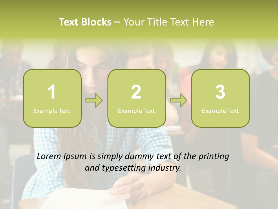 Boy Black Occupation PowerPoint Template