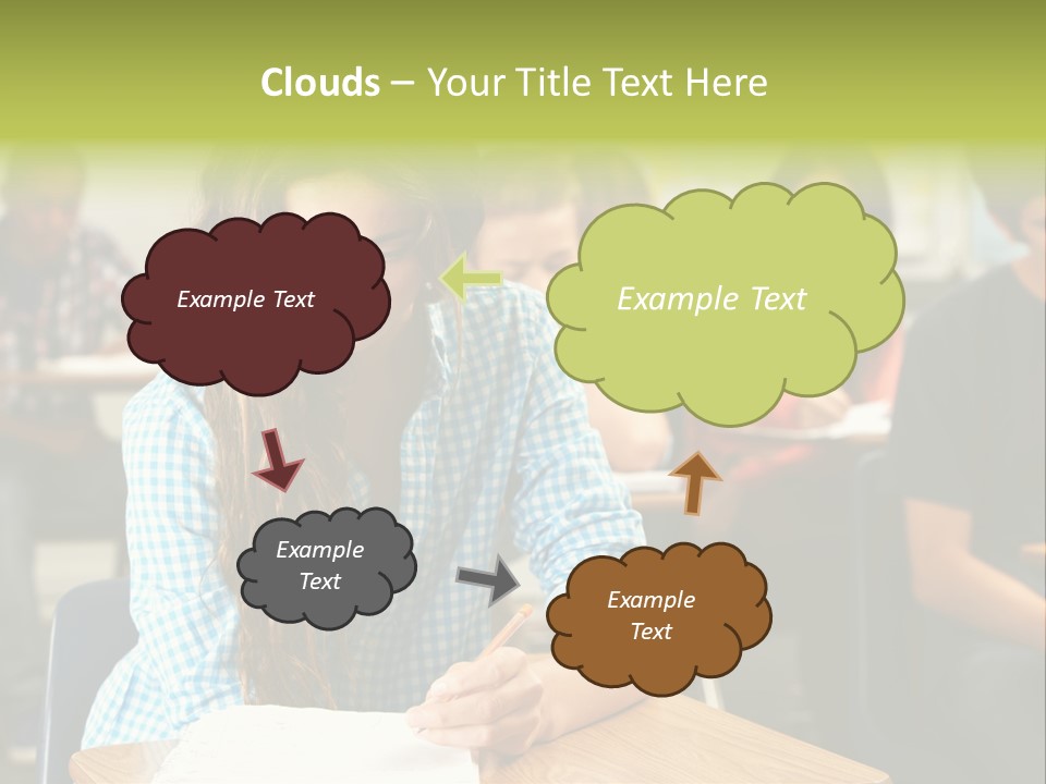 Boy Black Occupation PowerPoint Template