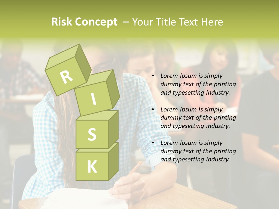 Boy Black Occupation PowerPoint Template