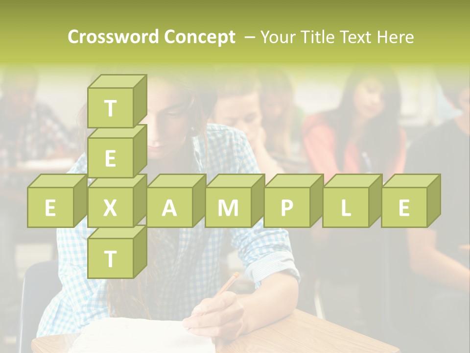 Boy Black Occupation PowerPoint Template