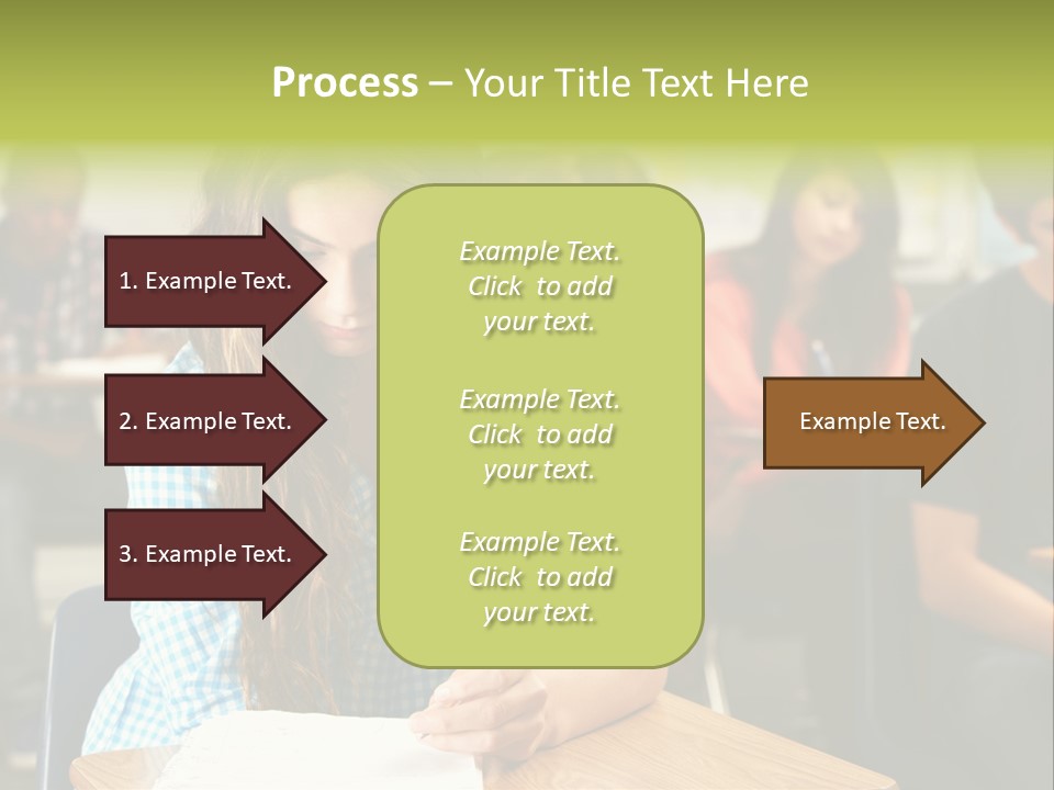 Boy Black Occupation PowerPoint Template
