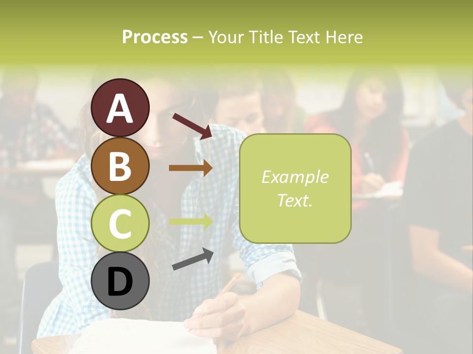 Boy Black Occupation PowerPoint Template