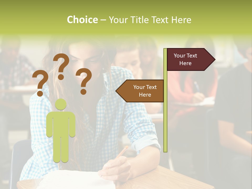 Boy Black Occupation PowerPoint Template