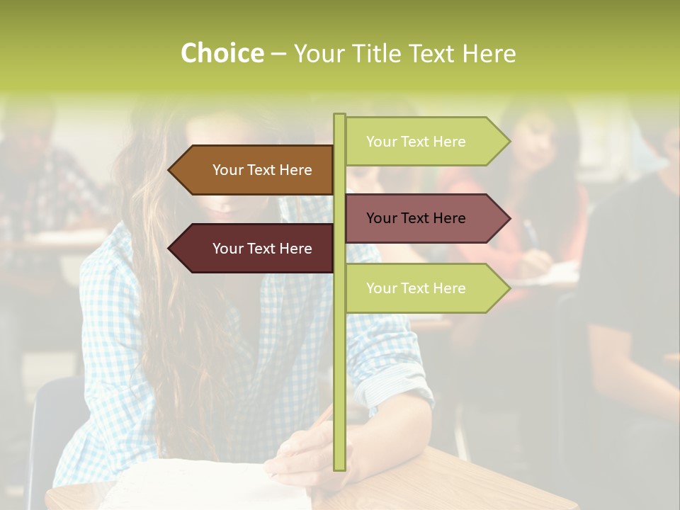 Boy Black Occupation PowerPoint Template